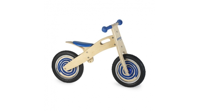 Simply for Kids Houten Loopfiets Blauw