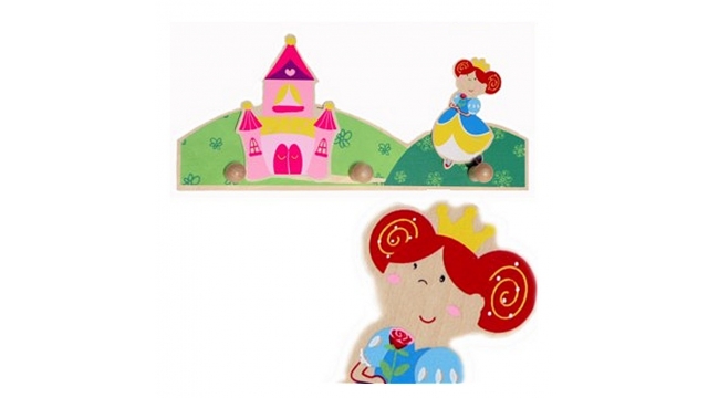 Simply for Kids Houten Kapstok Prinses