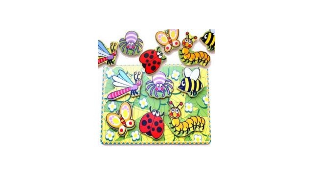 Simply for Kids Houten Insecten Puzzel