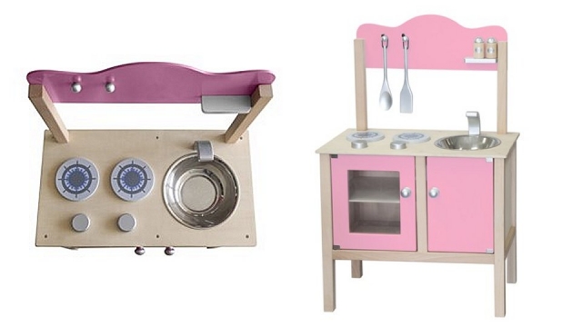 Simply for Kids Houten Kinderkeuken Roze