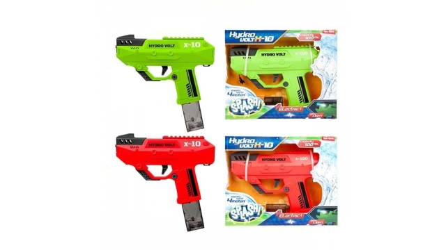 Splash Elektrisch Waterpistool Wave met Licht Groen/Rood