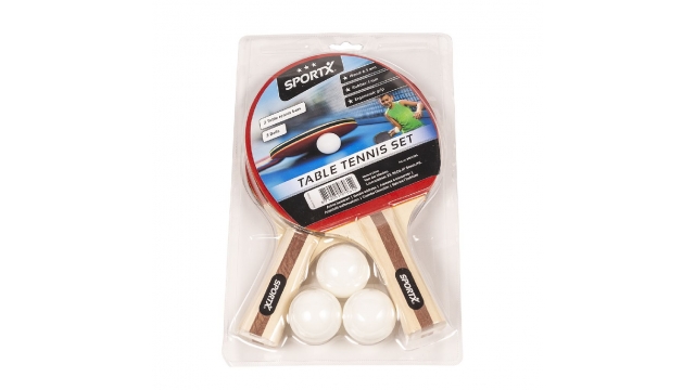 SportX Tafeltennis Set 5-delig