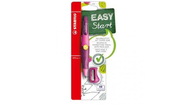 Stabilo Easy Ergo Links Roze/ Lila