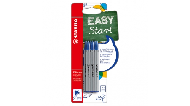 Stabilo Easy Original Refill Blauw