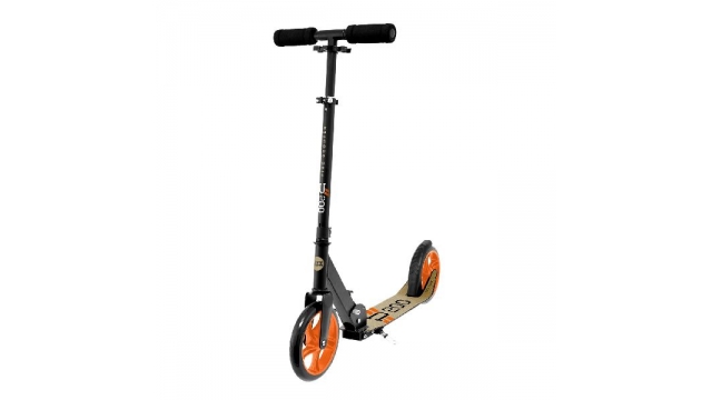 Street Surfing Fizz Scooter Urban 200 Zwart/Oranje