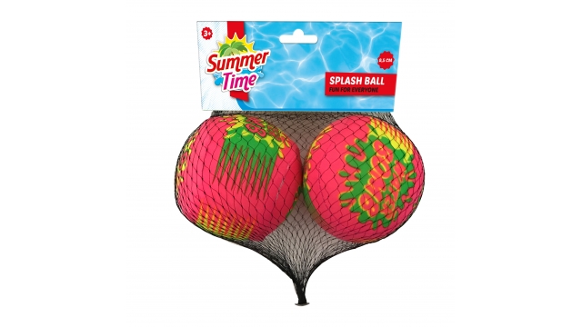 Summertime Splash Ballen 8.5 cm 2 Stuks