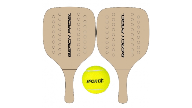 Summertime Houten Beach Padel Set