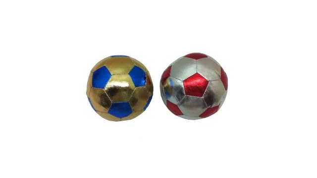 Summertime Stoffen Ball Zilver of Goud 10cm