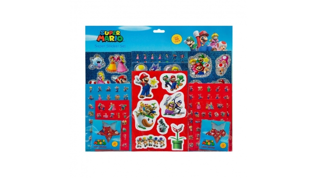 Super Mario Sticker Set