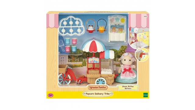 Sylvanian Families 5653 Popcorn Delivery Trike