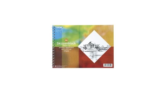 Toppoint Schetsboek A4 25vel 140gr