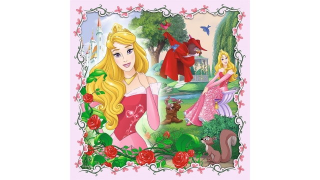 Trefl 3in1 Puzzel Disney Princess 20-50 Stukjes