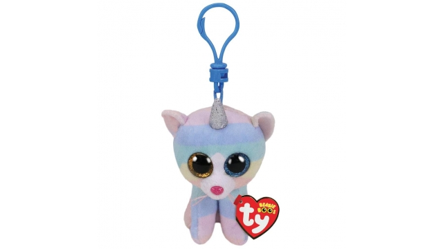 TY Beanie Boo's Clip Knuffel Kat Heather