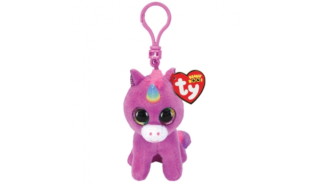 TY Beanie Boos Clip Eenhoorn Knuffel Rosette 7 cm