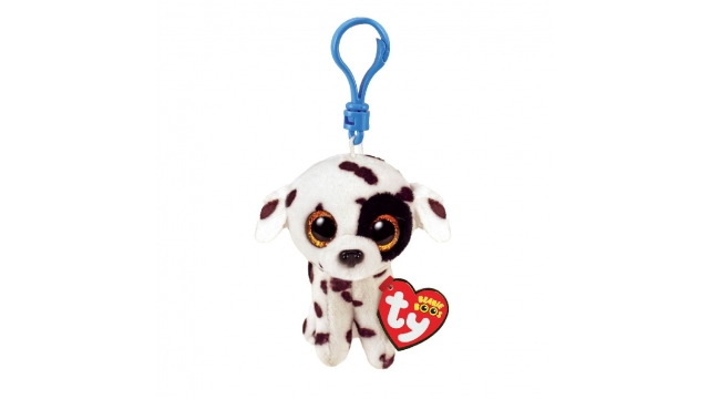 TY Beanie Boos Clip Knuffel Dalmatiër Luther 7 cm