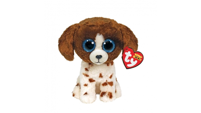 TY Beanie Boos Knuffel Hond Muddles 15 cm