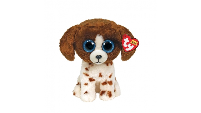 TY Beanie Boos Knuffel Hond Muddles 24 cm