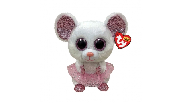 TY Beanie Boos Knuffel Muis Nina 24 cm