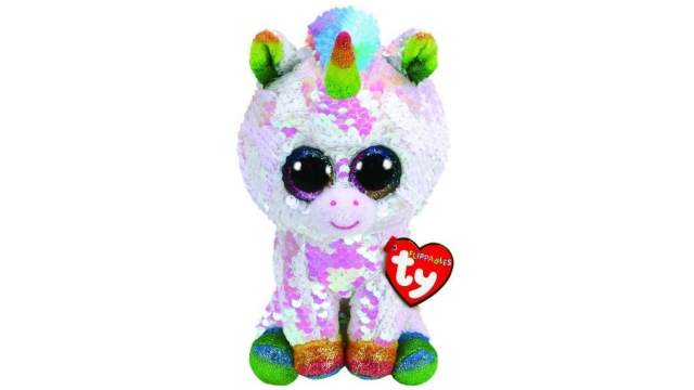 TY Flippables Knuffel Eenhoorn Pixy 15 cm