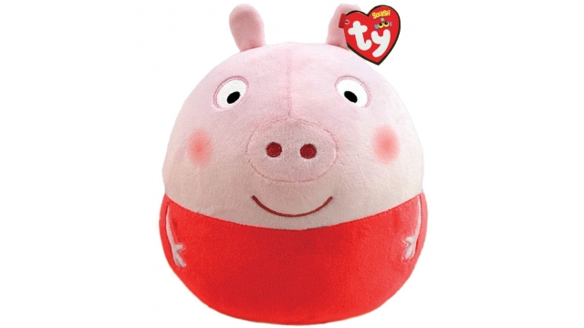 TY Squish A Boo Knuffelkussen Peppa Pig Peppa 31 cm