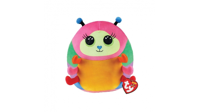 TY Squish a Boo Knuffelkussen Rups Nessa 23x19x12 cm