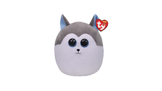 TY Squish A Boo Knuffelkussen Husky Slush 23 cm