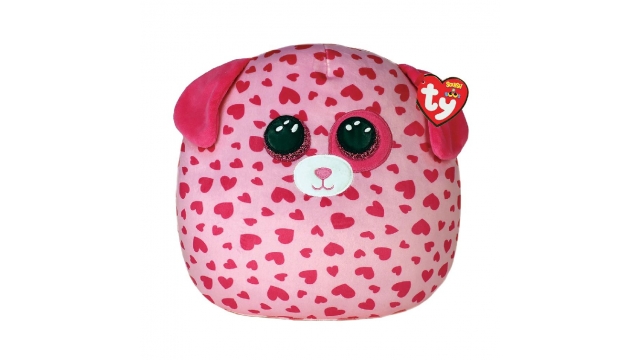 TY Squish A Boo Knuffelkussen Hond Tickle 19 cm