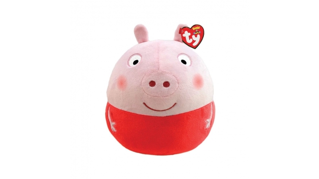 TY Squish A Boo Knuffelkussen Peppa Pig Peppa 20 cm