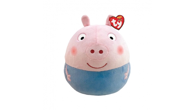 TY Squish A Boo Knuffelkussen Peppa Pig George 20 cm