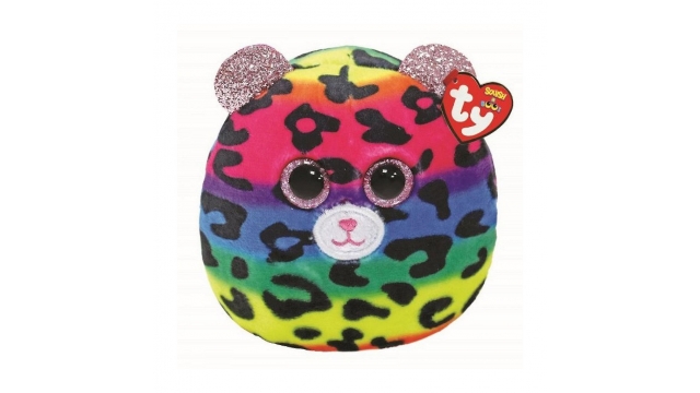 TY Squish A Boo Knuffelkussen Luipaard Dotty 8 cm