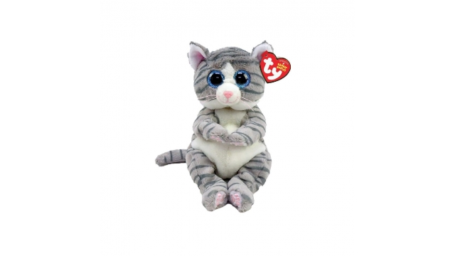 TY Beanie Babies Knuffel Kat Mitzi 15 cm