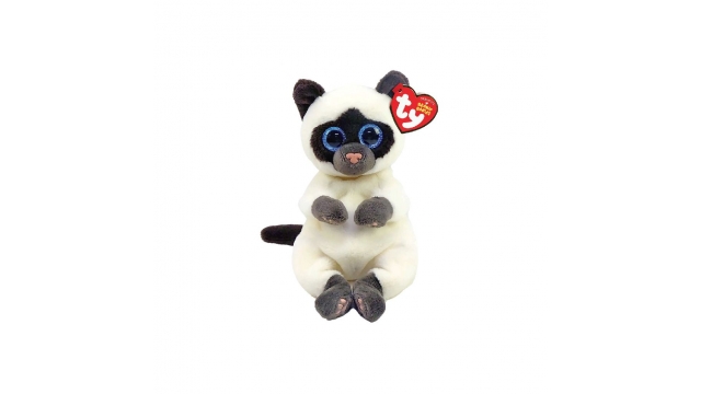 TY Beanie Babies Knuffel Kat Miso 15 cm