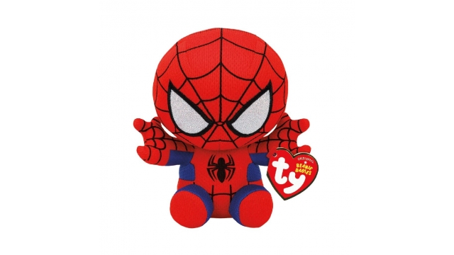 TY Beanie Babies Marvel Knuffel Spiderman 15 cm