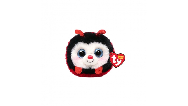 TY Beanie Balls Knuffel Lieveheersbeestje Izzy 10 cm