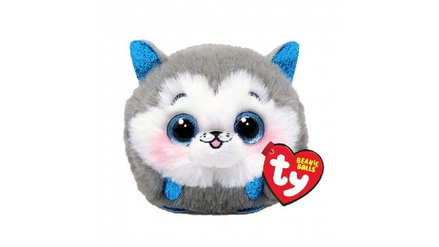 TY Beanie Balls Knuffel Husky Slush 10 cm