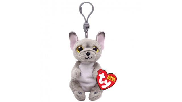 TY Beanie Bellies Clip Knuffel Hond Wilfred 10 cm