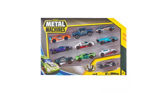 Zuru Metal Machines Die-Cast Auto's 10 Stuks