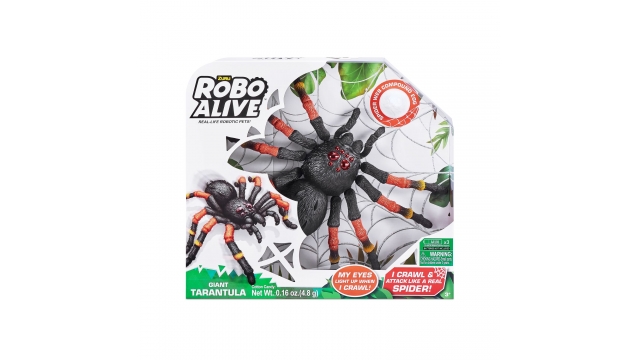 Zuru Robo Alive Giant Tarantula + Licht